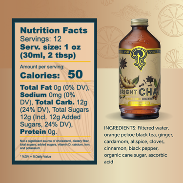 Bright Chai Syrup two-pack
